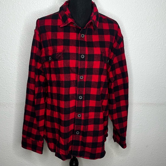 Jachs Red & Black Flannel - Picture 1 of 6